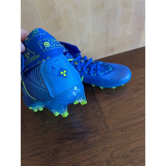 Under Armour Men's Highlight Mc Football Shoe Cleats Team Royal Electric Blue 9 - Picture 5 of 5